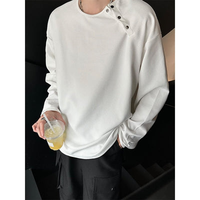 Waffle long -sleeved long T -shirt or2022 - ORUN