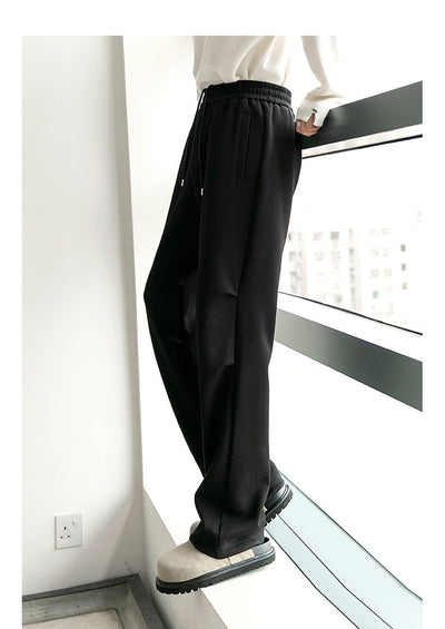 West rubber straight sweat pants or2212 - ORUN