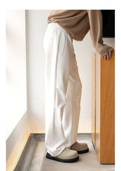 West rubber straight sweat pants or2212 - ORUN