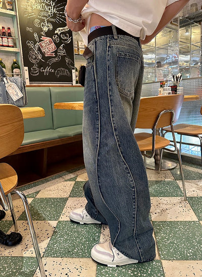 Wide denim Jeans or1824 - ORUN